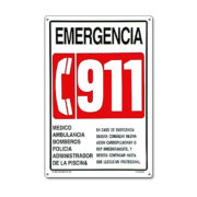 40382 | 12'' x 18'' Emergencia 911