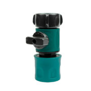 Quick Connect Adapter with Shut-Off Valve
