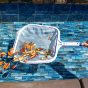 Small Pool / Spa Skimmer with 2-Piece Pole Set