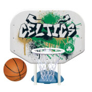 NBA Boston Celtics Graffiti Pro Rebounder Poolside Basketball Game